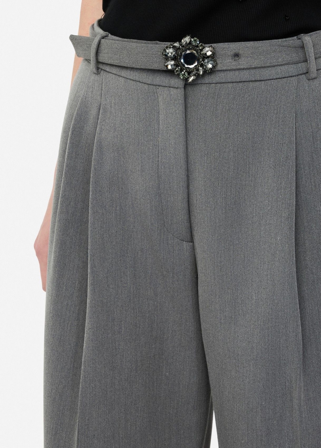 Женские брюки палаццо с ремнем Liu Jo | Фото 4