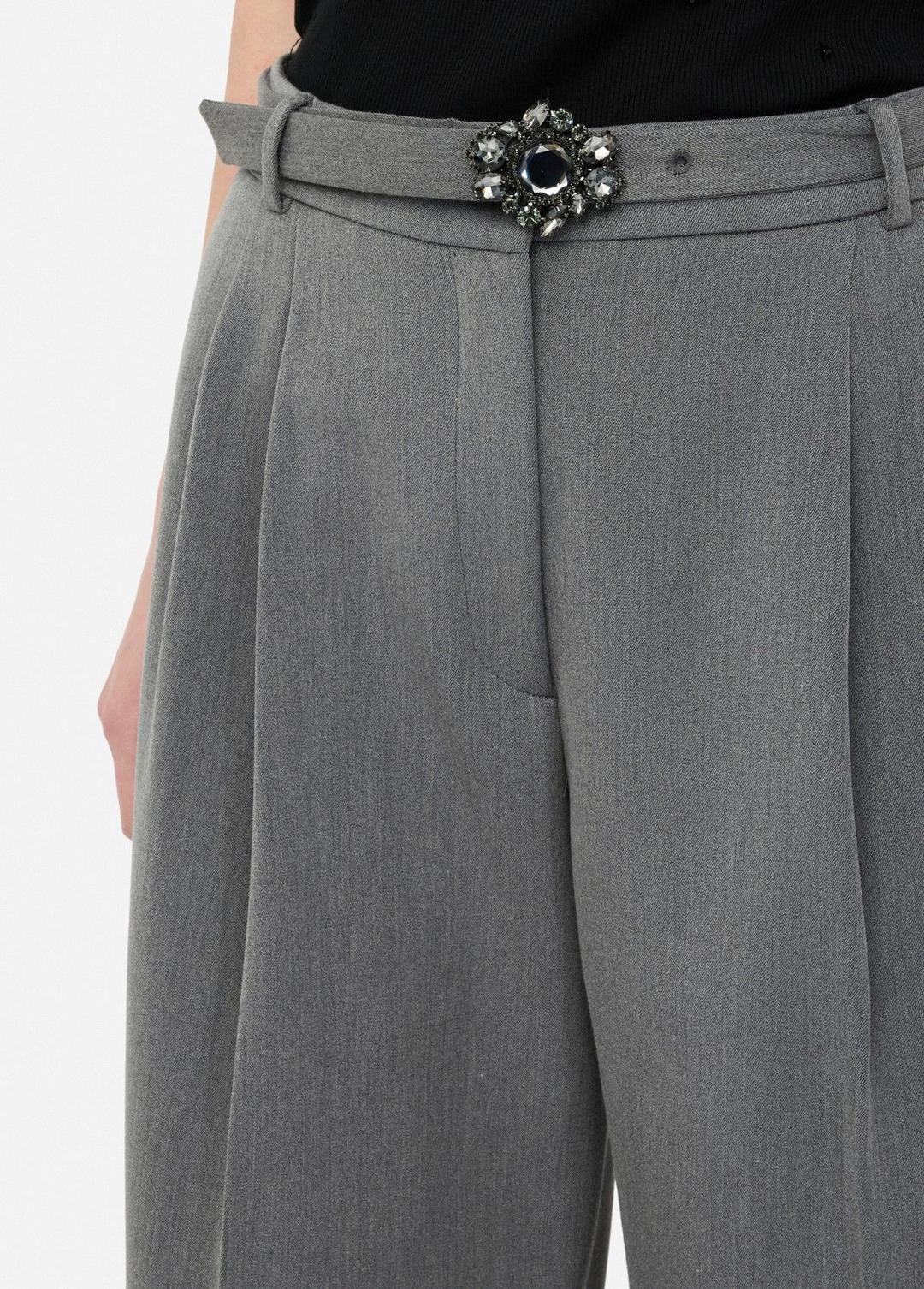 Женские брюки палаццо с ремнем Liu Jo | Фото 4