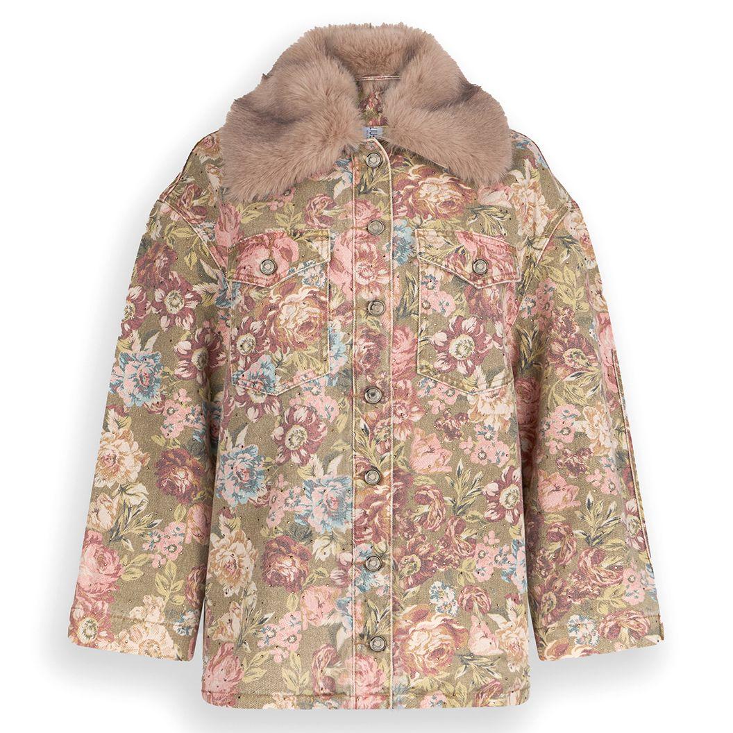 Женская куртка с цветочным принтом Liu Jo | Фото 1