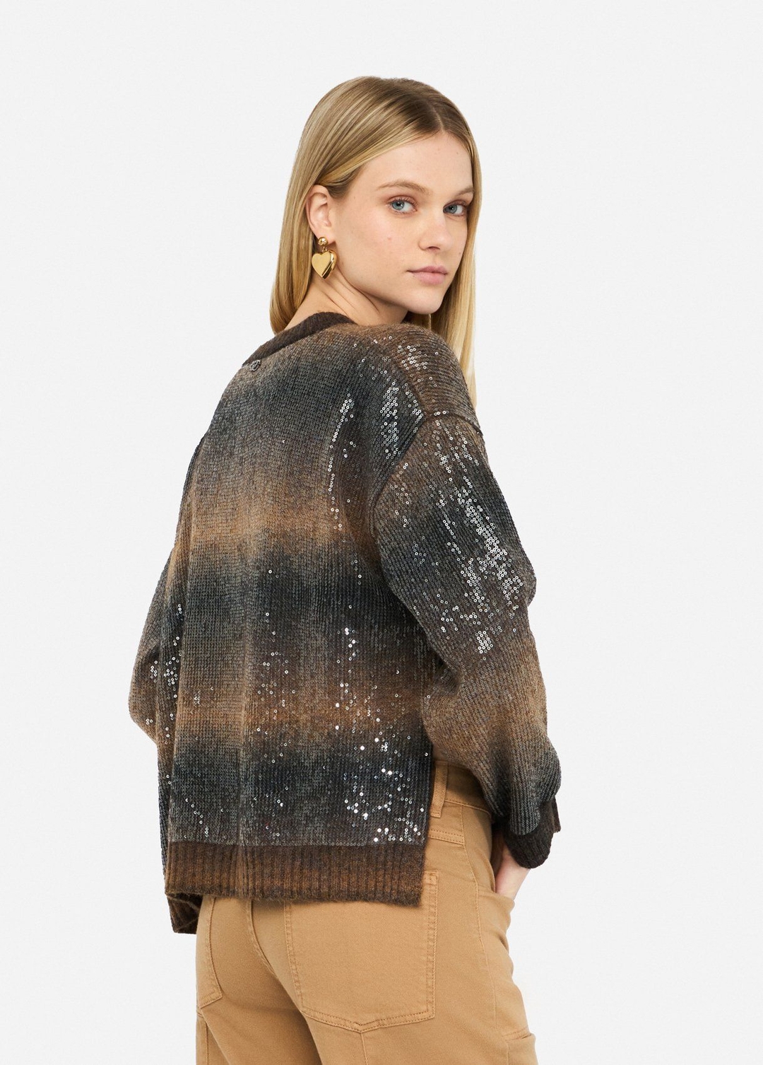 Женский джемпер с пайетками Liu Jo | Фото 3