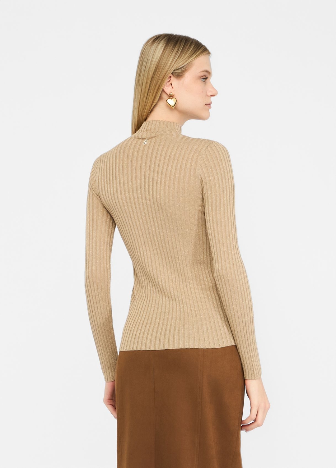 Женская водолазка с люрексом Liu Jo | Фото 3