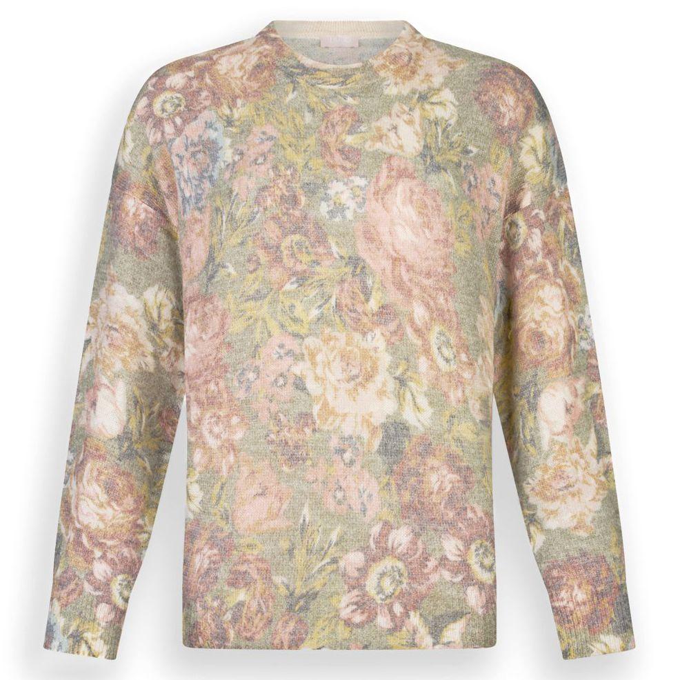 Женский джемпер с цветочным принтом Liu Jo | Фото 1