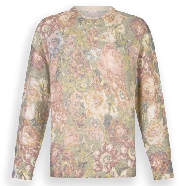 Женский джемпер с цветочным принтом Liu Jo