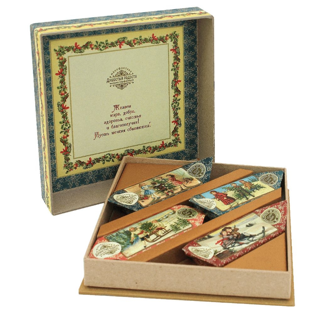 Мыло декоративное С рождеством и Новым годом Душистыя радости | Фото 2