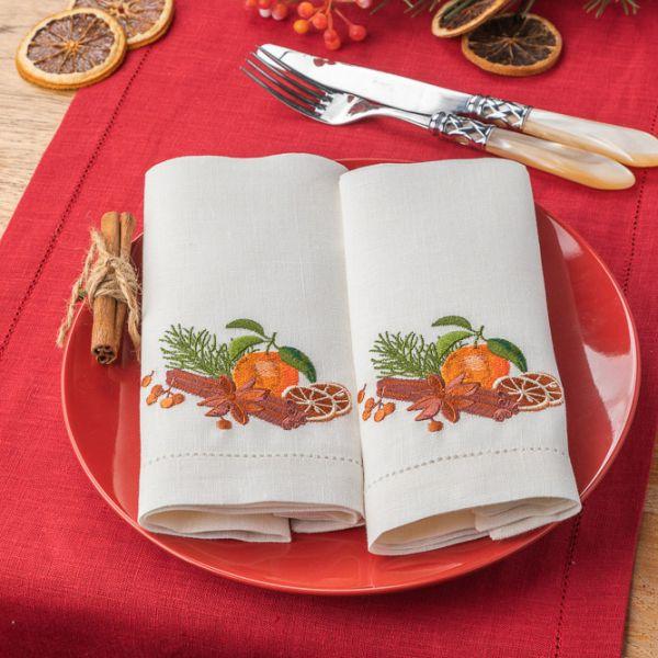 Набор салфеток Невская Вышивка, Апельсин