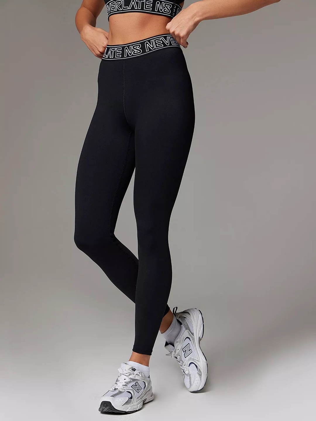 Женские леггинсы с высокой посадкой Neverlate | Фото 1