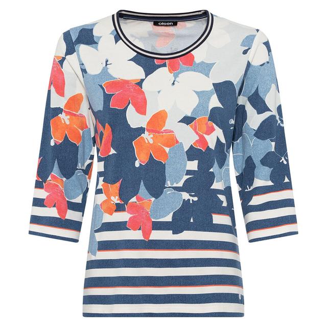 Женский лонгслив из хлопка Olsen