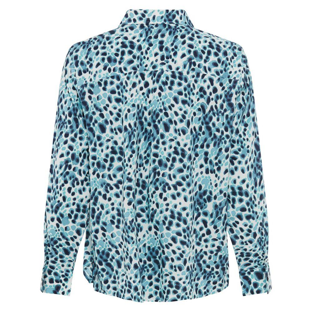 Женская блуза из хлопка с вискозой Olsen | Фото 2