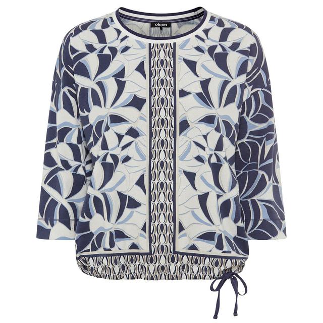 Женский лонгслив с графическим принтом Olsen