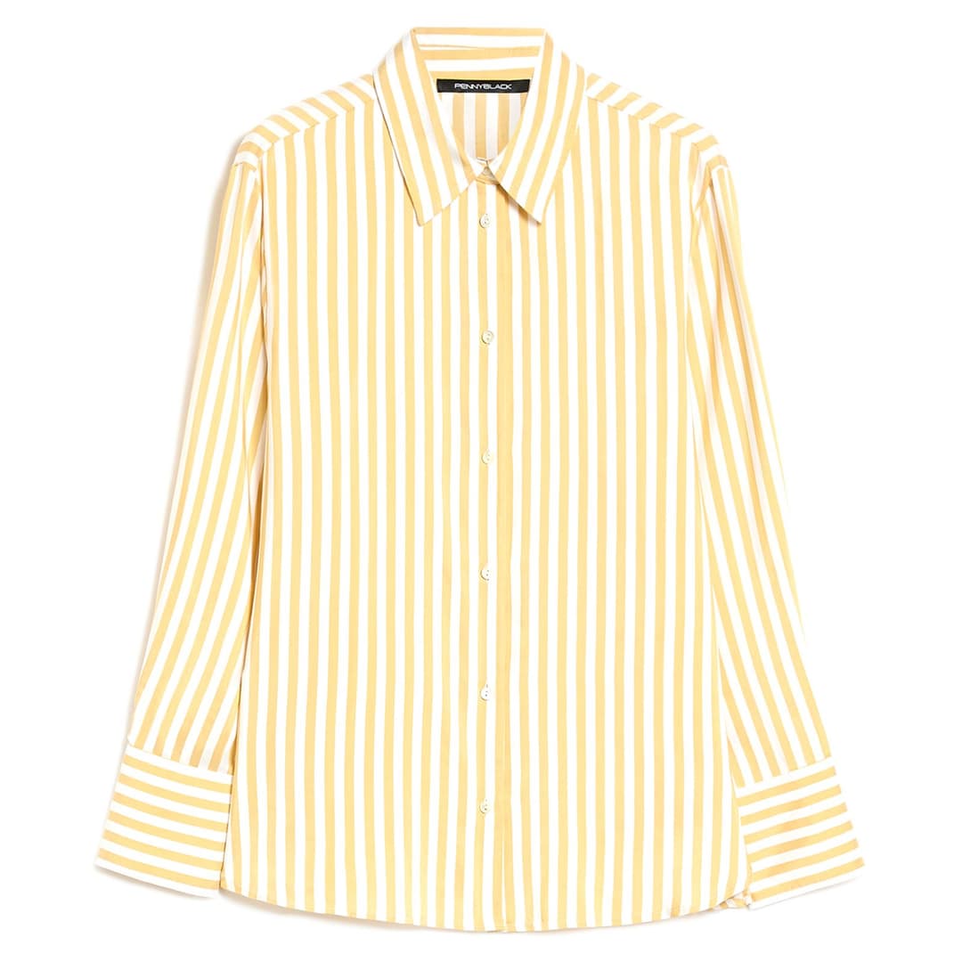 Женская рубашка в полоску PENNYBLACK | Фото 1