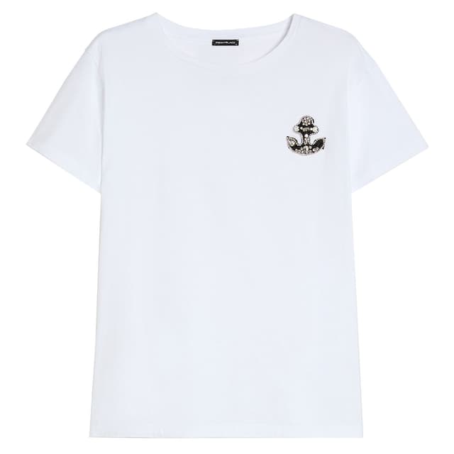 Женская футболка с декором PENNYBLACK