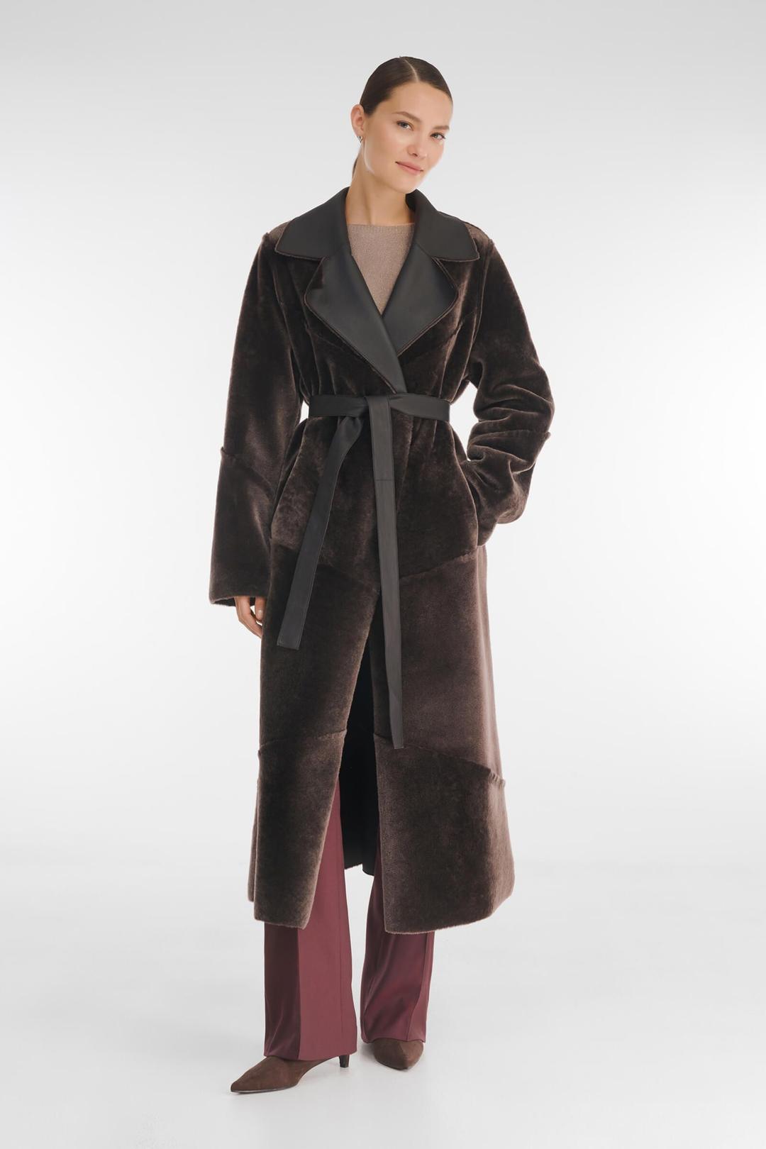 Женская двухстороння дублёнка Caterina Leman | Фото 4