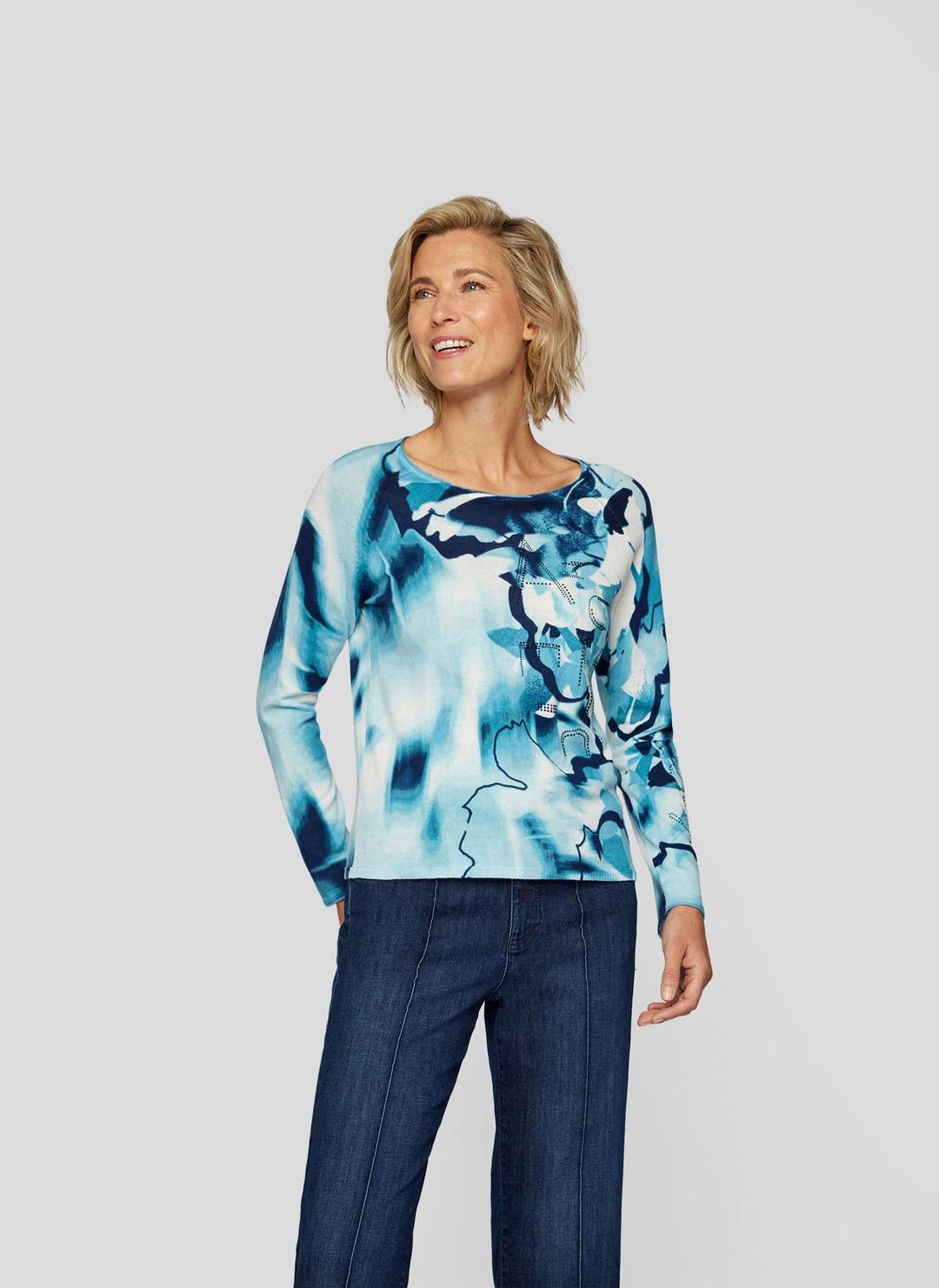 Женский джемпер из хлопка Rabe | Фото 3