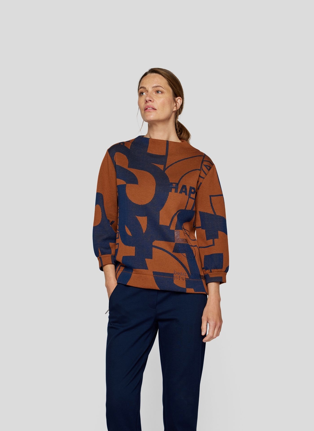 Женский джемпер с рукавами 3/4 Rabe | Фото 3