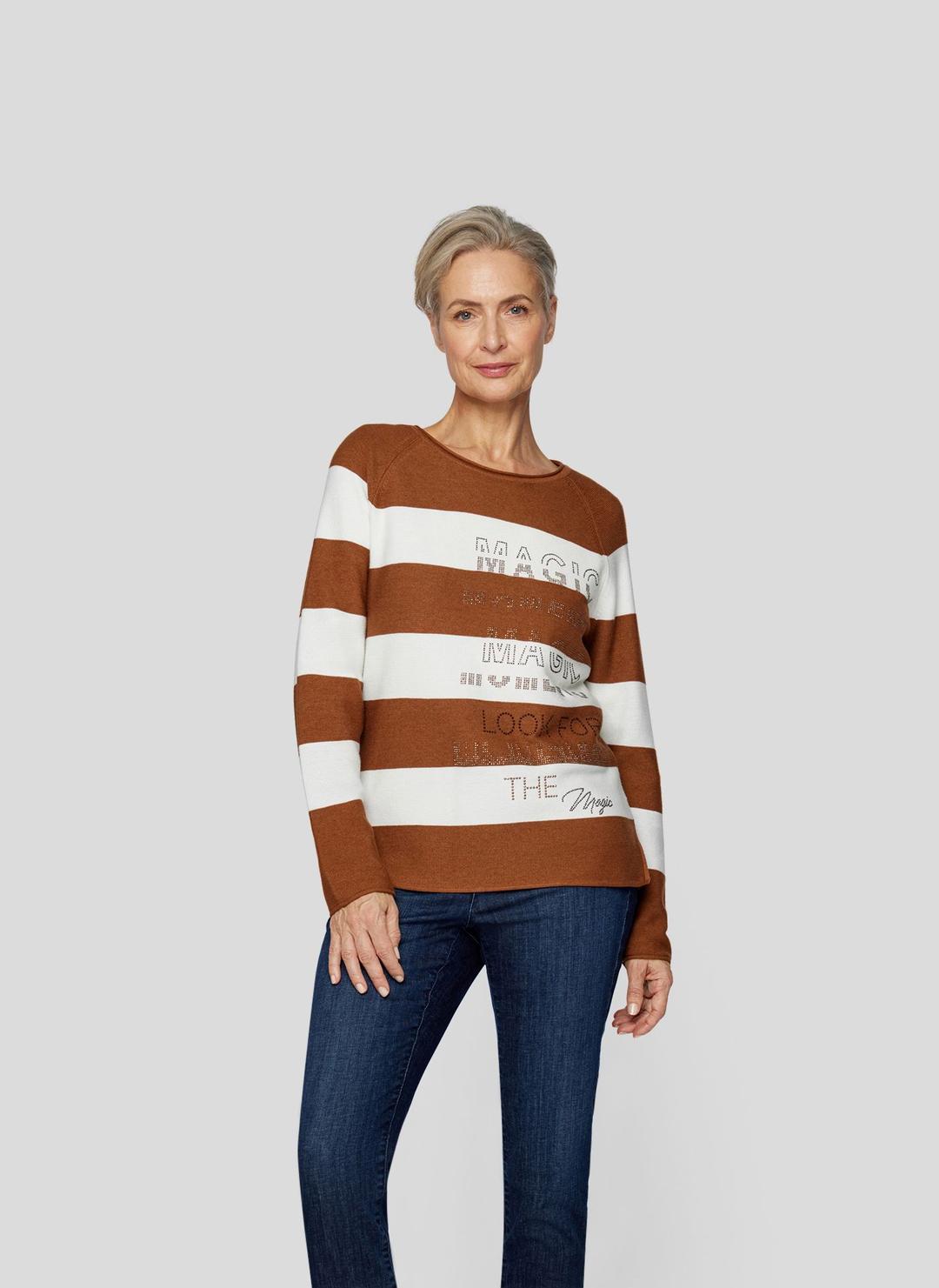 Женский джемпер со стразами Rabe | Фото 3