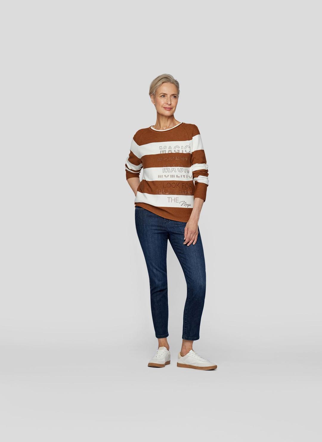 Женский джемпер со стразами Rabe | Фото 4