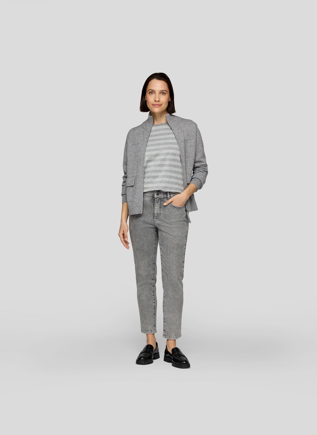 Женский лонгслив с люрексом Rabe | Фото 6