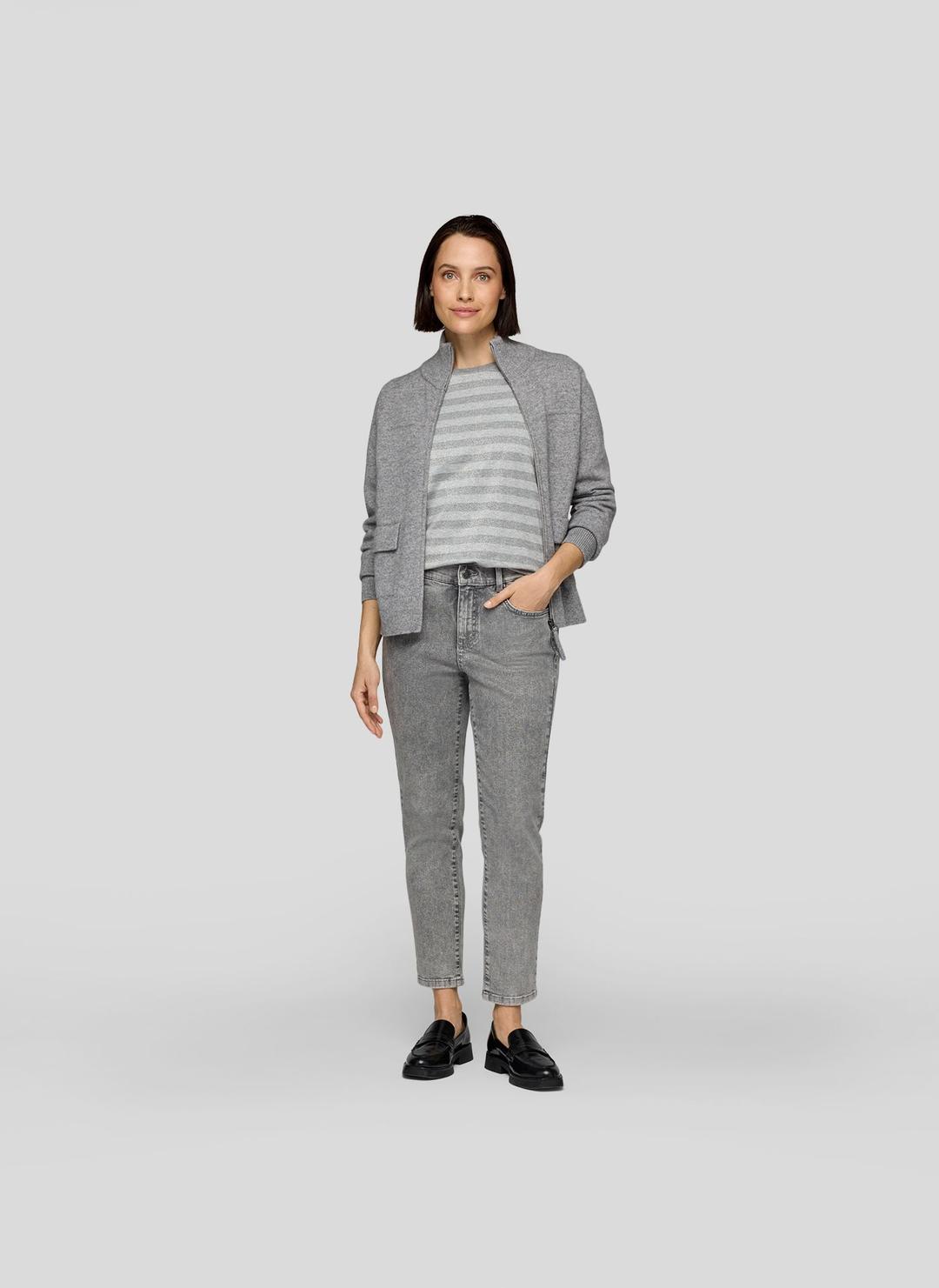 Женский лонгслив с люрексом Rabe | Фото 6