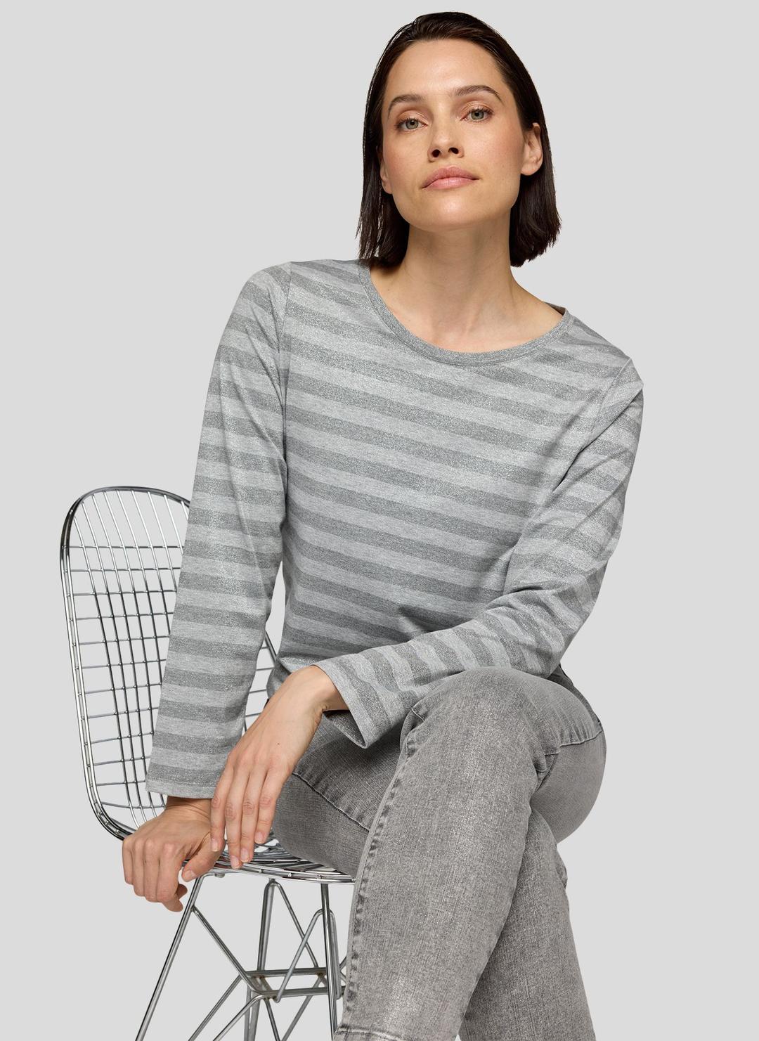 Женский лонгслив с люрексом Rabe | Фото 4