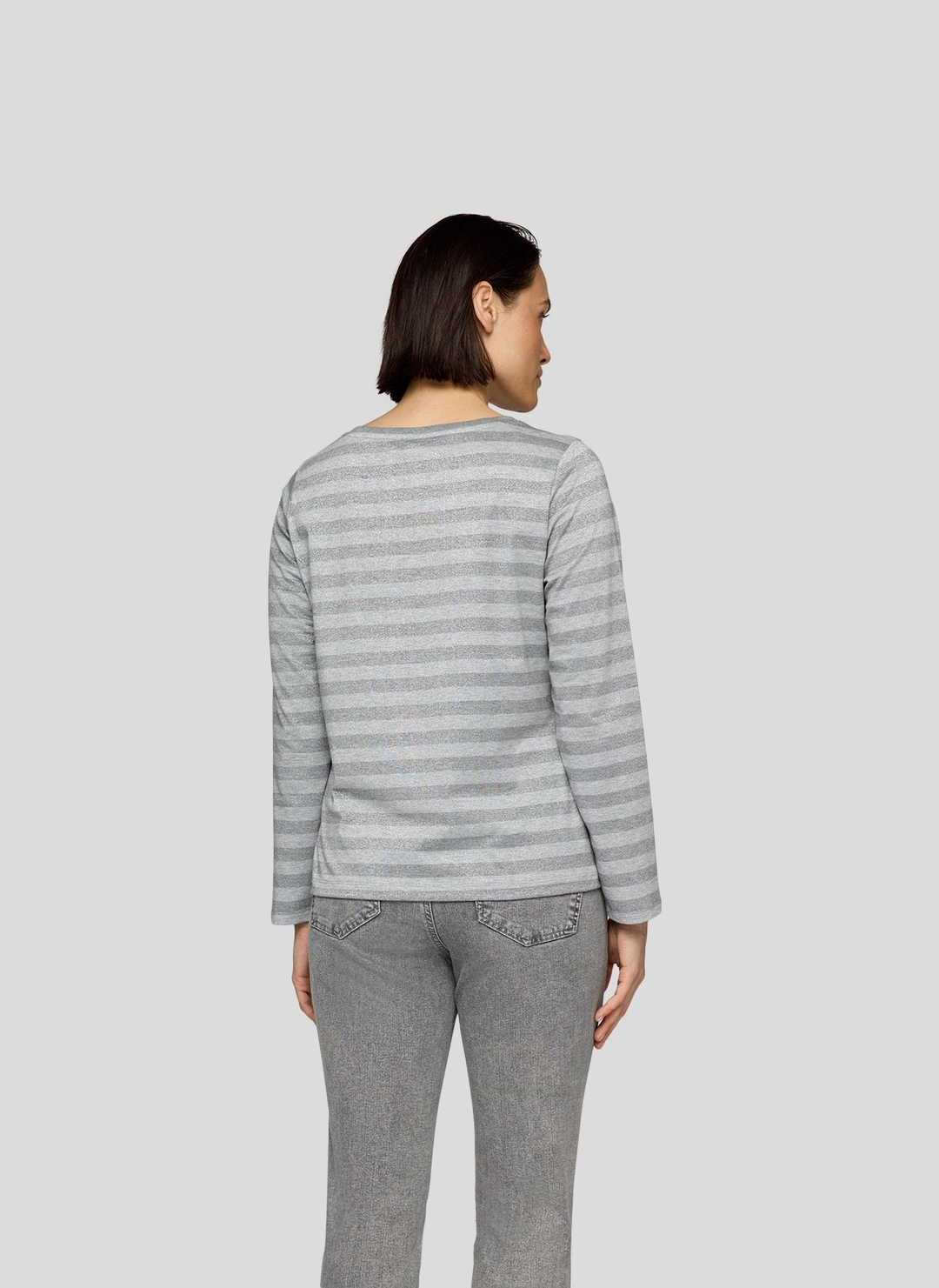 Женский лонгслив с люрексом Rabe | Фото 3