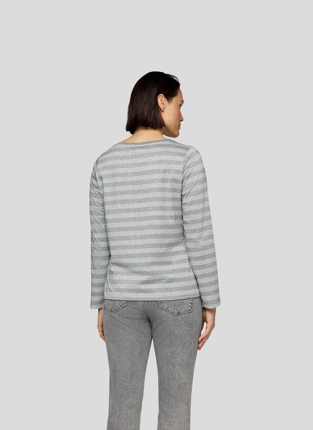 Женский лонгслив с люрексом Rabe | Фото 3