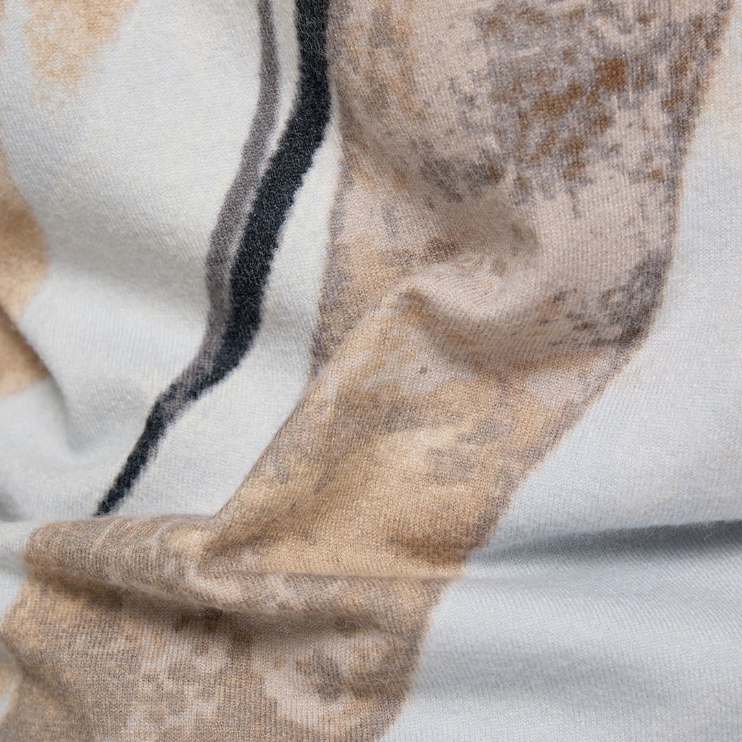 Женский джемпер с абстрактным принтом Rabe | Фото 7