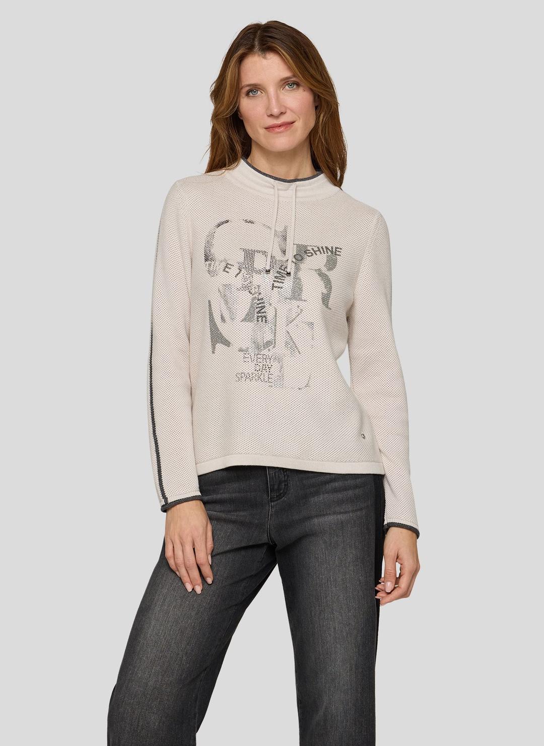 Женский джемпер с воротом-стойкой Rabe | Фото 3