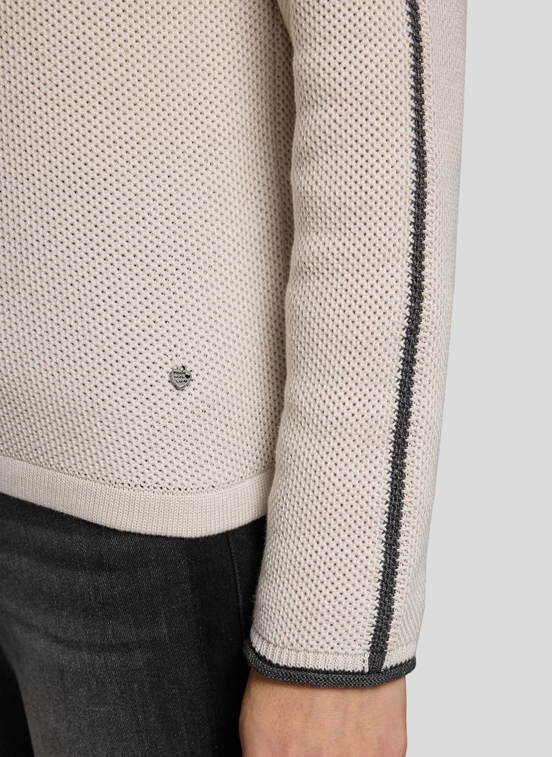 Женский джемпер с воротом-стойкой Rabe | Фото 6