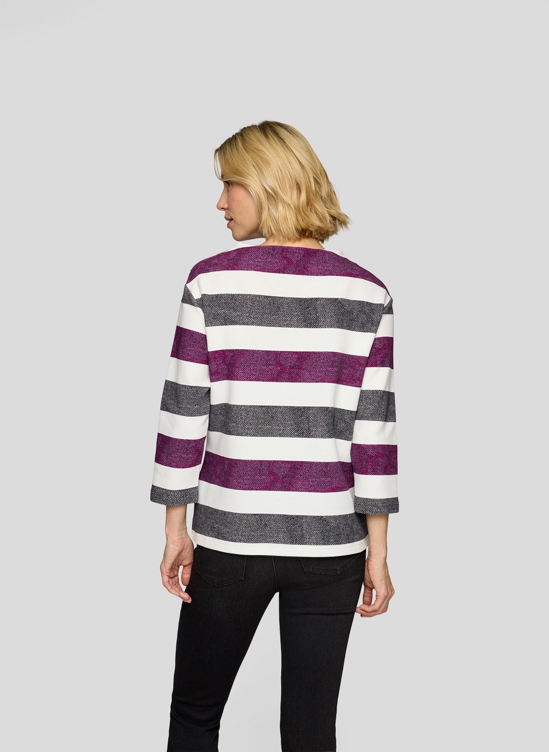 Женский свитшот в полоску Rabe | Фото 2