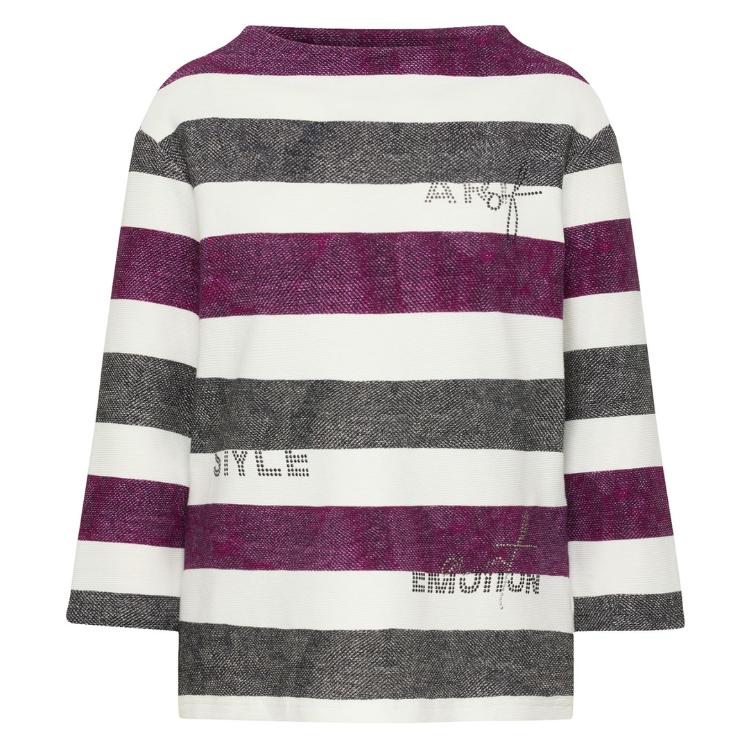 Женский свитшот в полоску Rabe | Фото 1