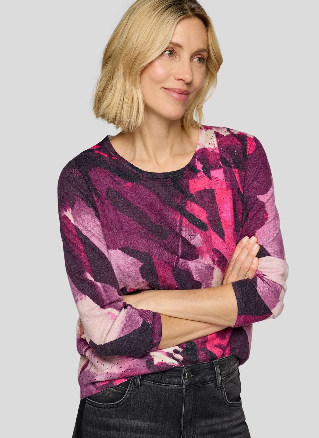 Женский джемпер со стразами Rabe | Фото 5