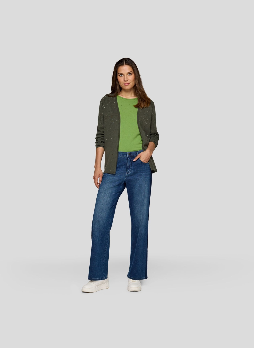 Женский кардиган из хлопка Rabe | Фото 6