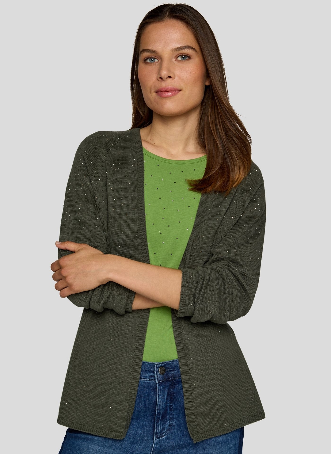 Женский кардиган из хлопка Rabe | Фото 5