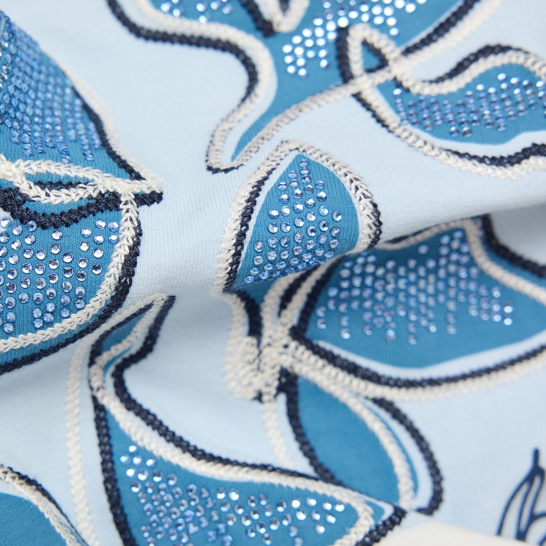 Женский лонгслив со стразами Rabe | Фото 7