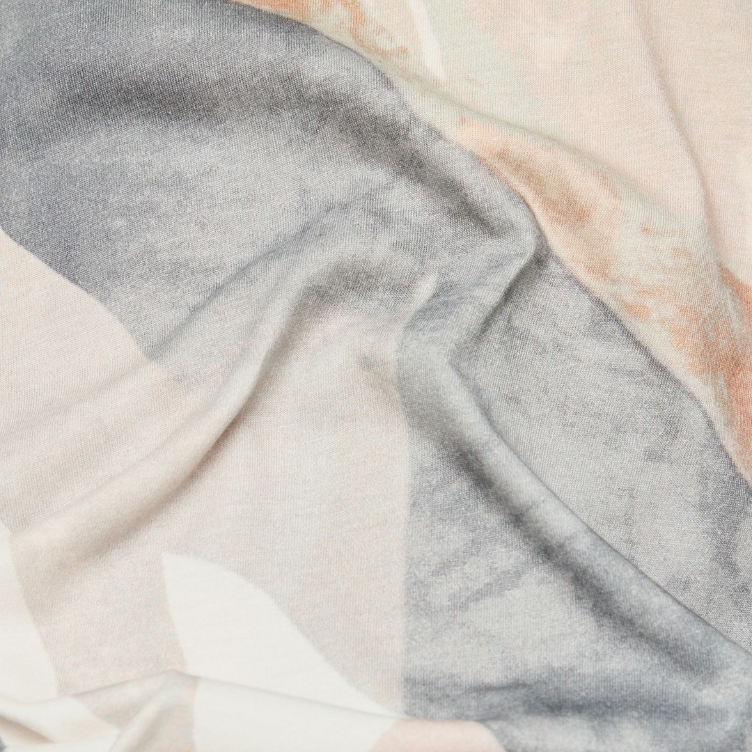 Женский лонгслив с абстрактным принтом Rabe | Фото 7