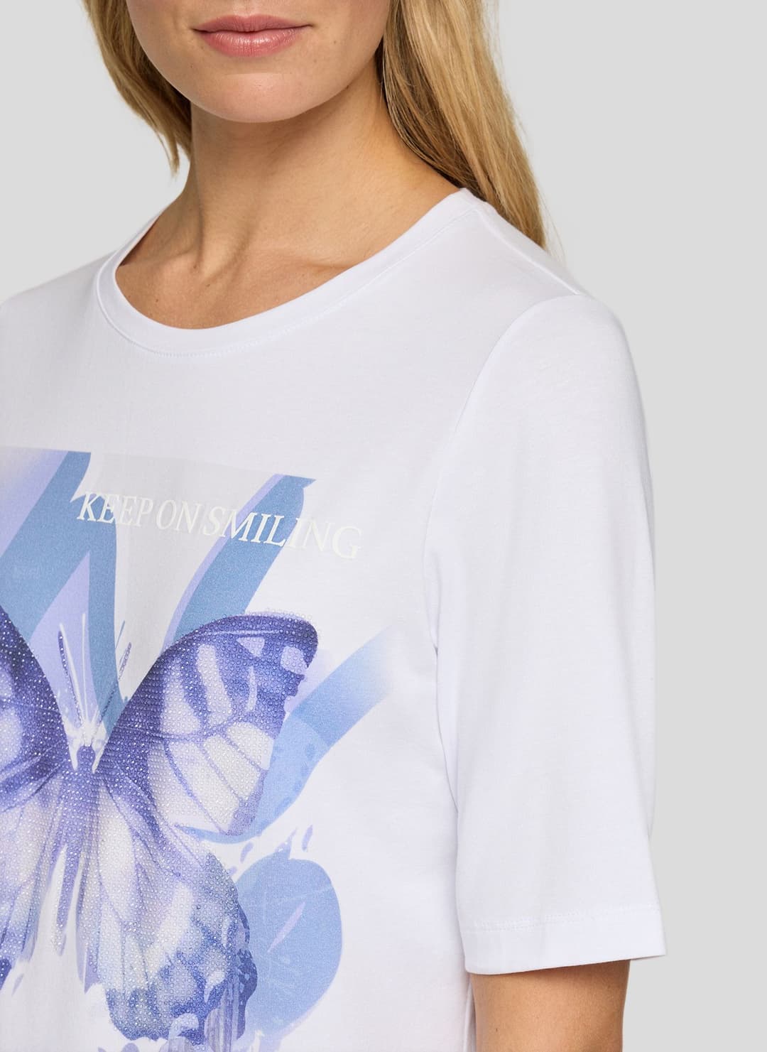 Женская футболка со стразами Rabe | Фото 6