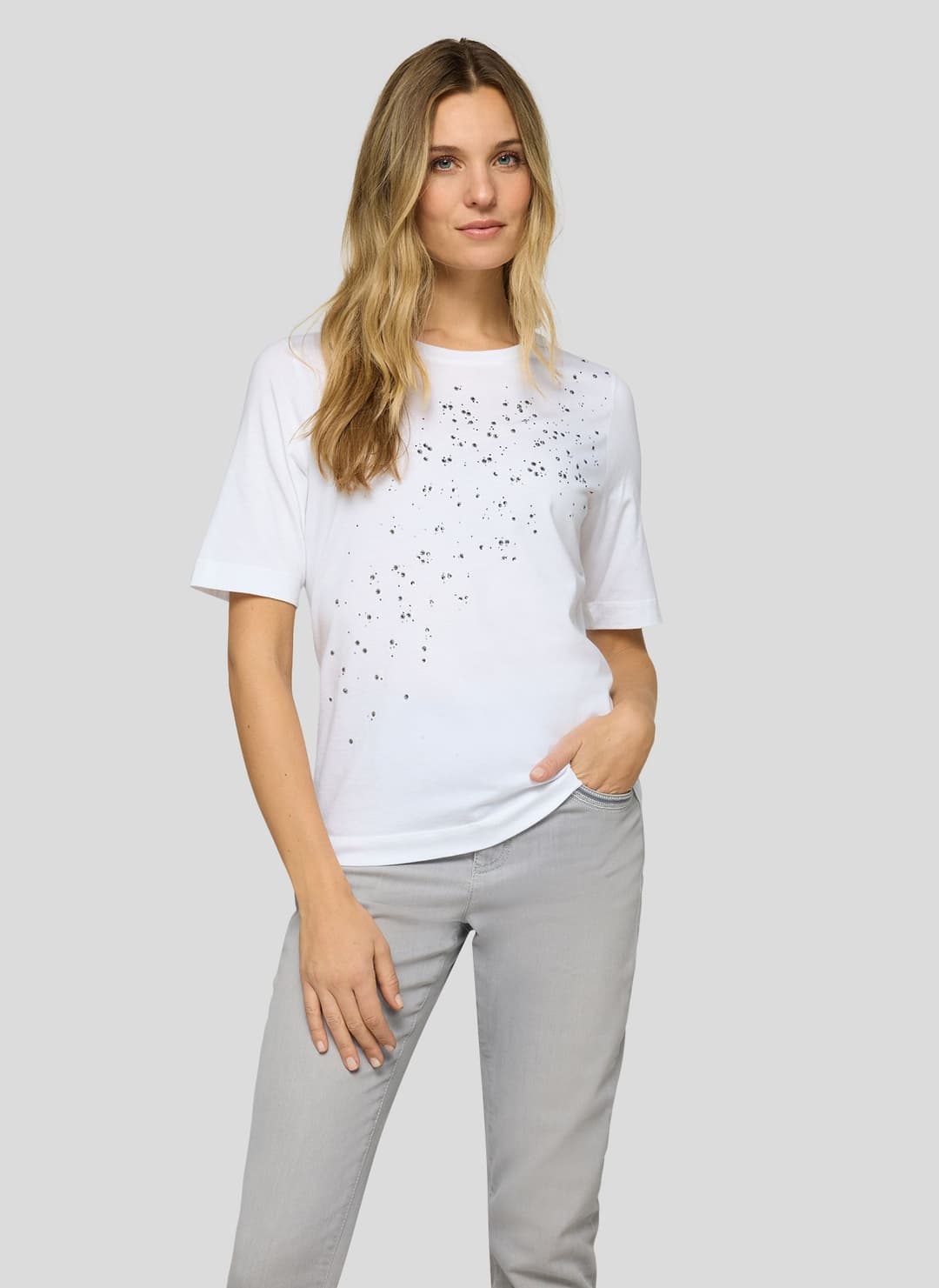 Женская футболка со стразами Rabe | Фото 3