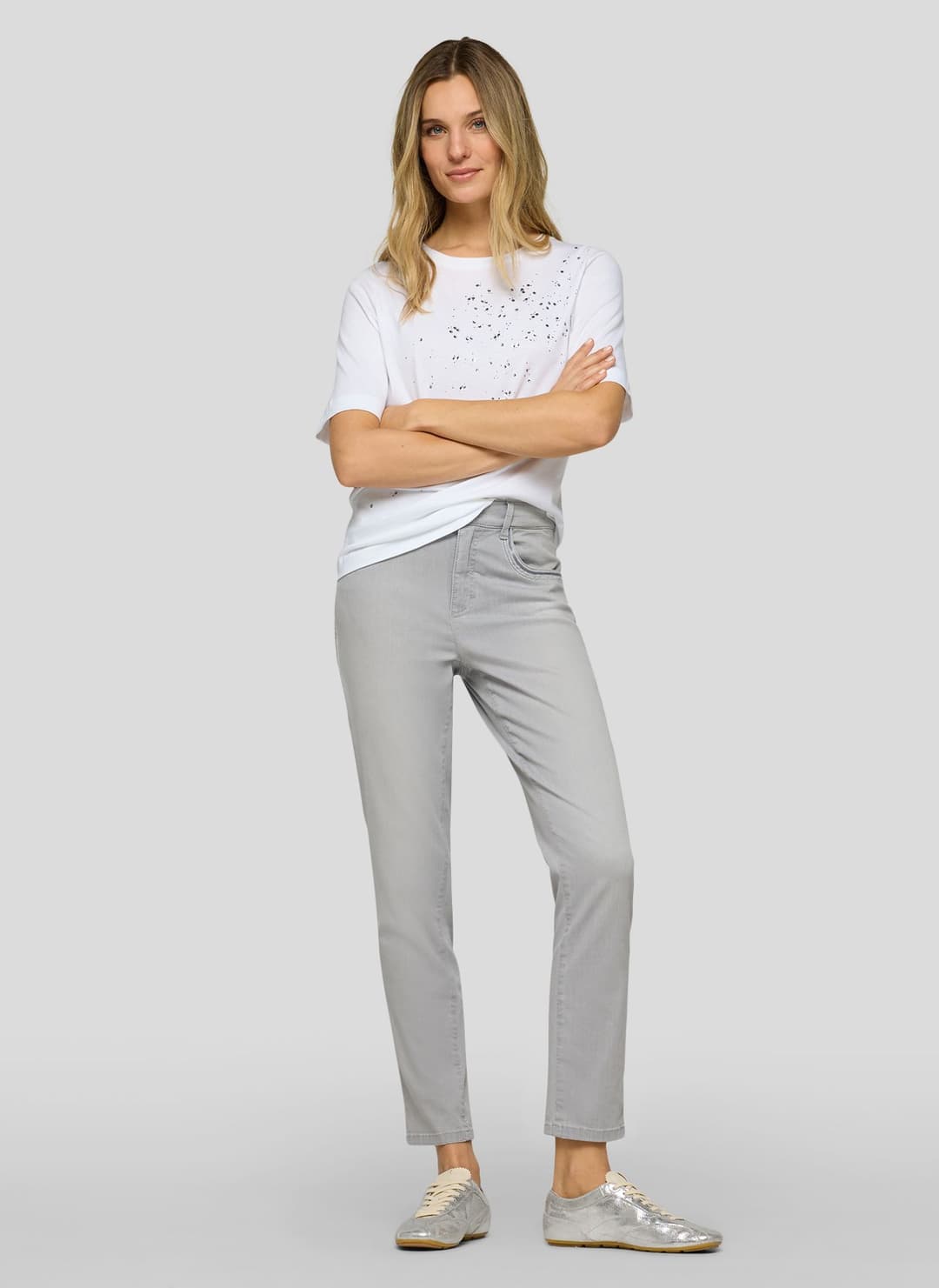 Женская футболка со стразами Rabe | Фото 4