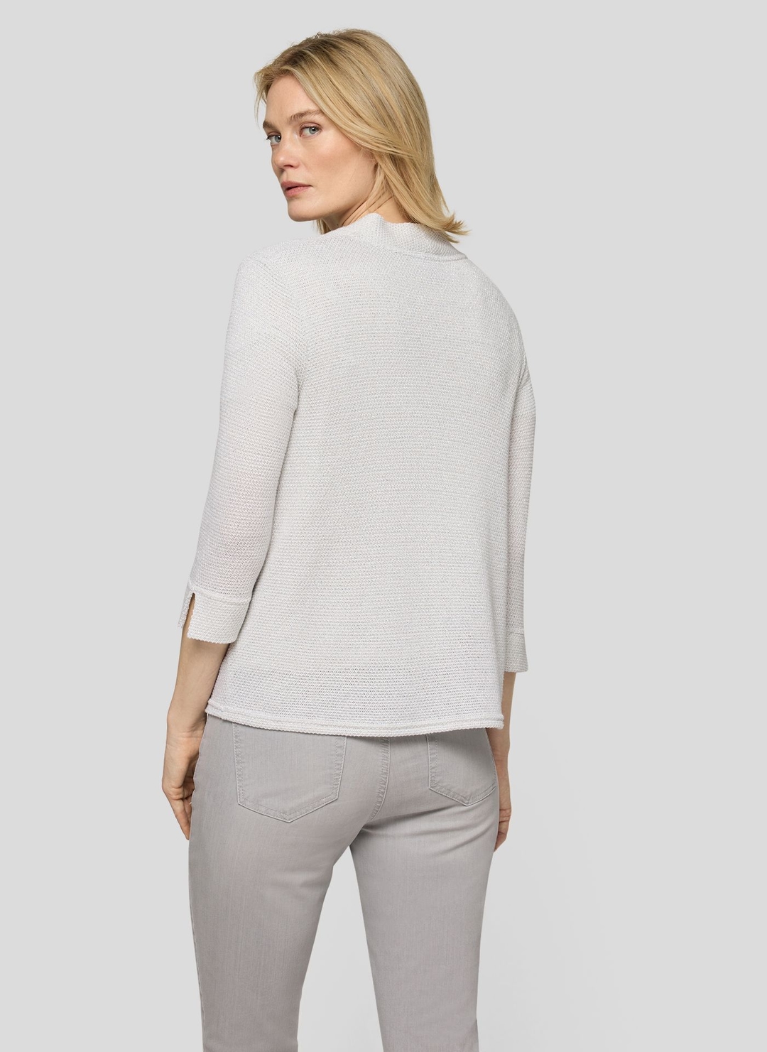 Женский кардиган с люрексом Rabe | Фото 2