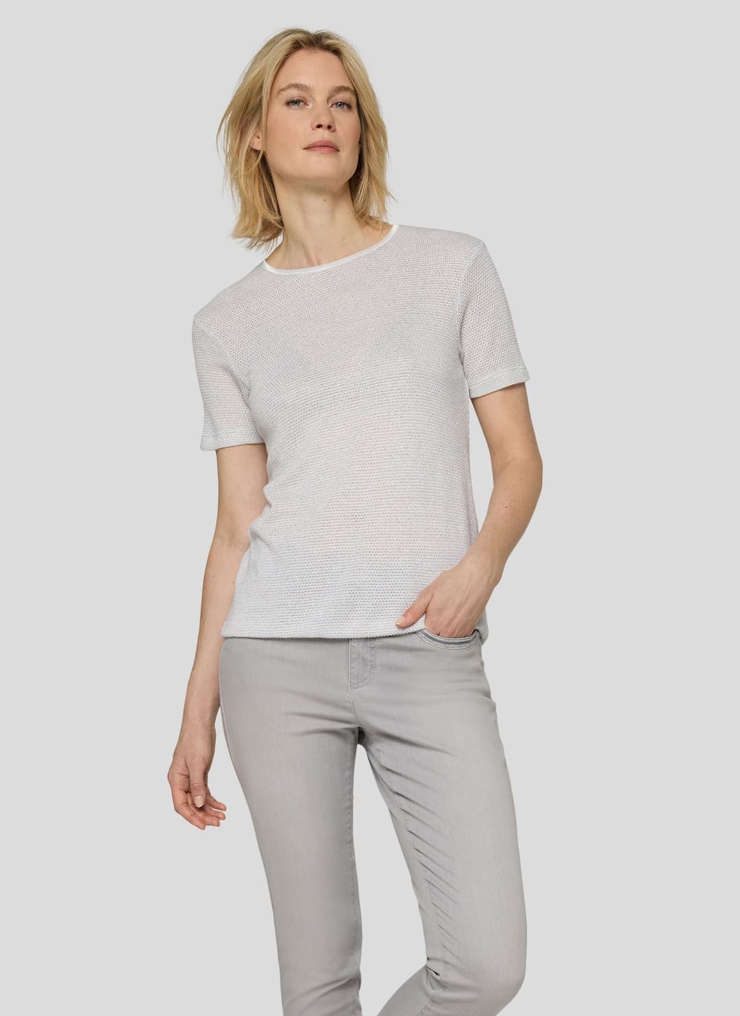 Женский джемпер с люрексом Rabe | Фото 3