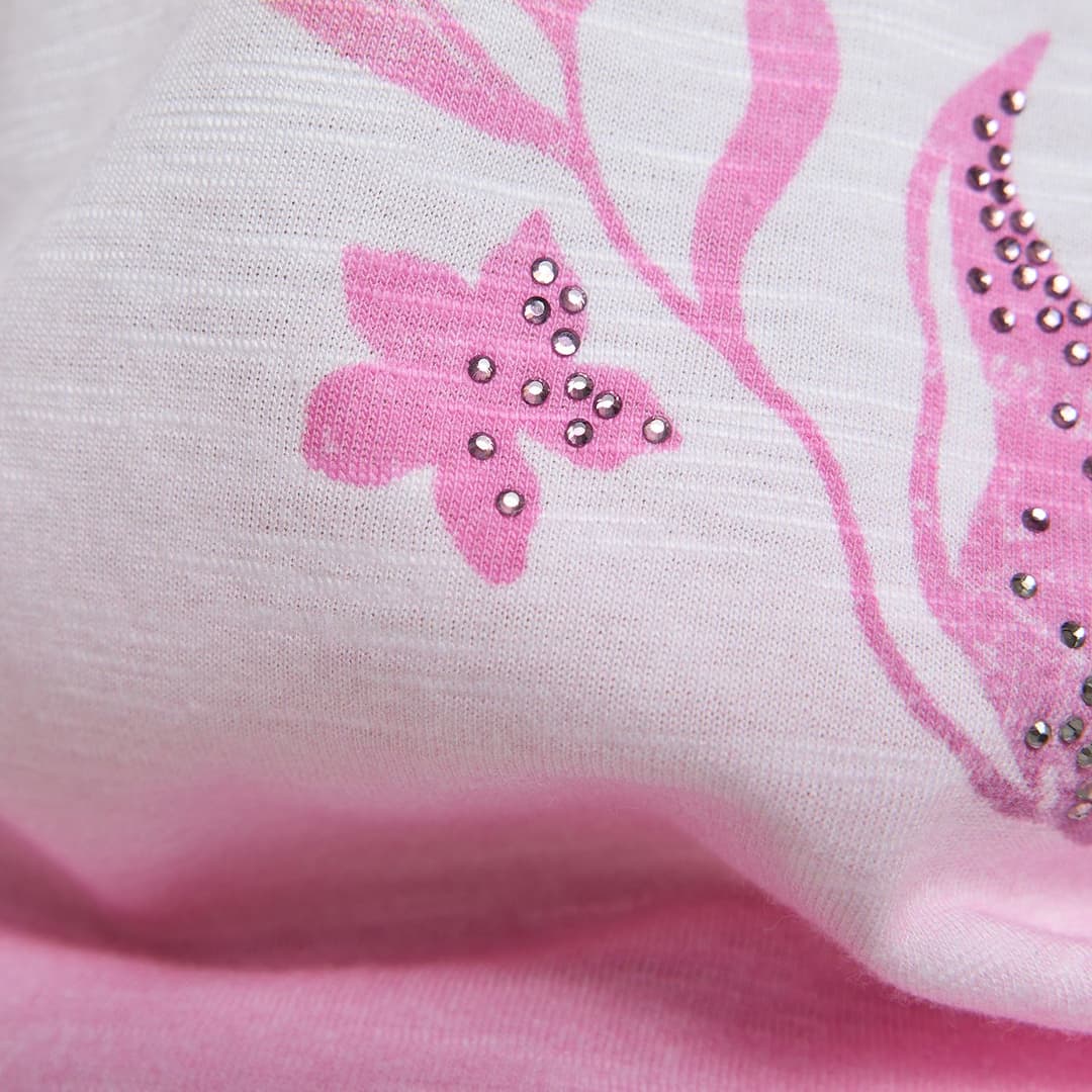 Женская футболка из хлопка с модалом Rabe | Фото 6