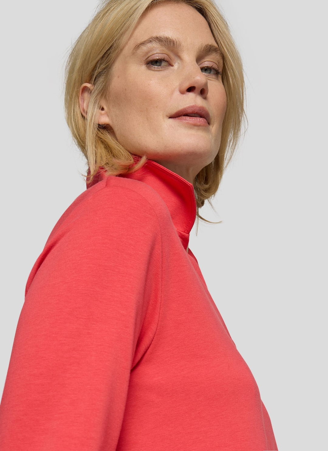 Женское поло из хлопка с модалом Rabe | Фото 5