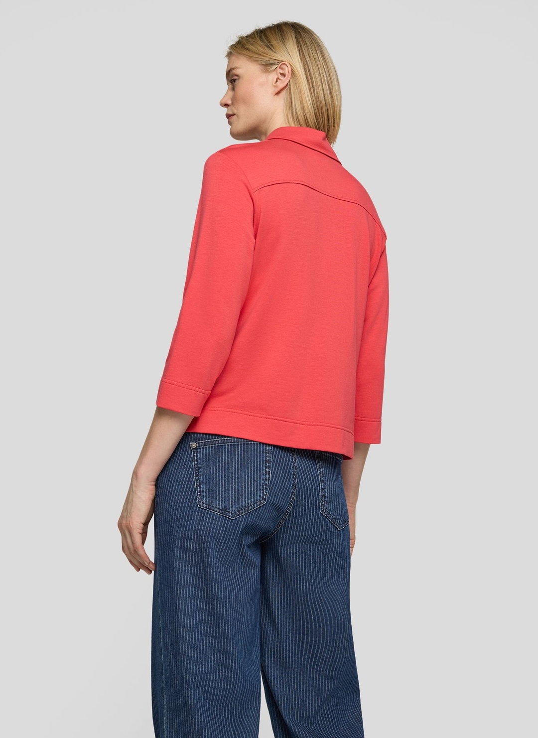 Женское поло из хлопка с модалом Rabe | Фото 2