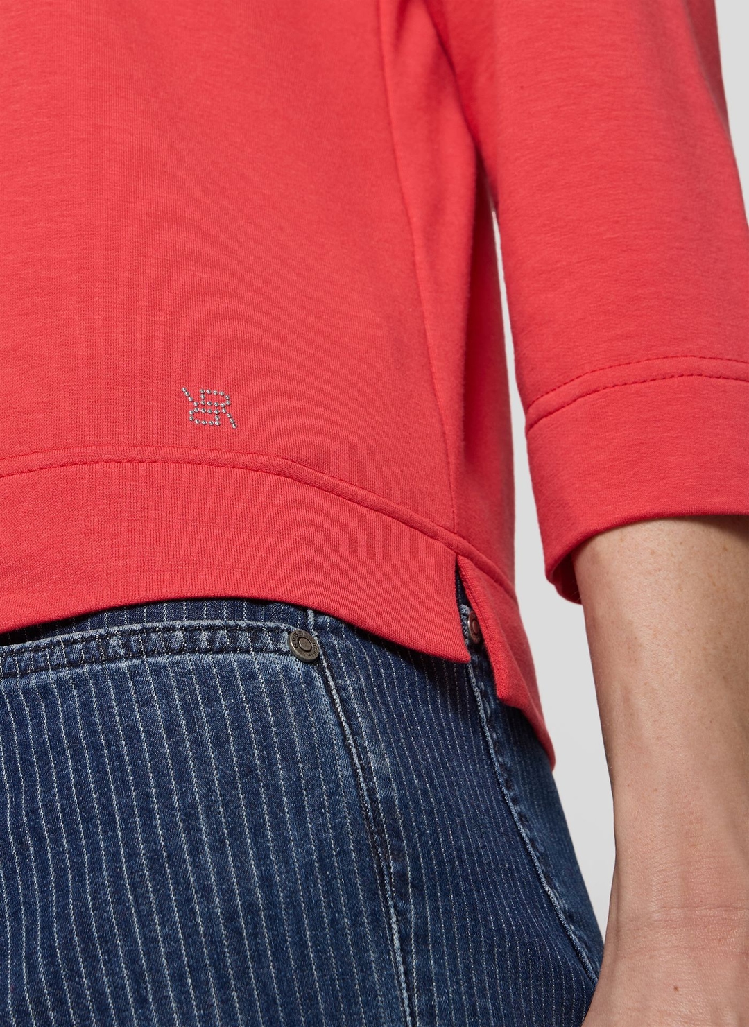 Женское поло из хлопка с модалом Rabe | Фото 6