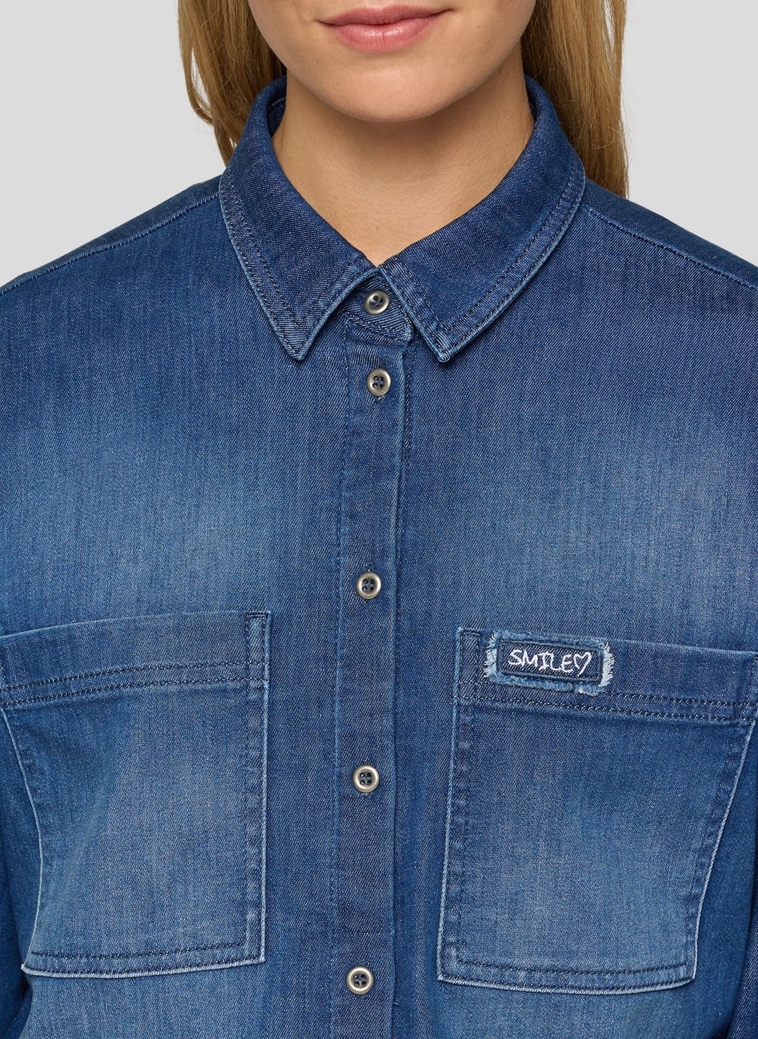 Женская джинсовая рубашка Rabe | Фото 6