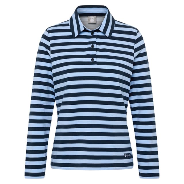 Женское поло в полоску Rabe