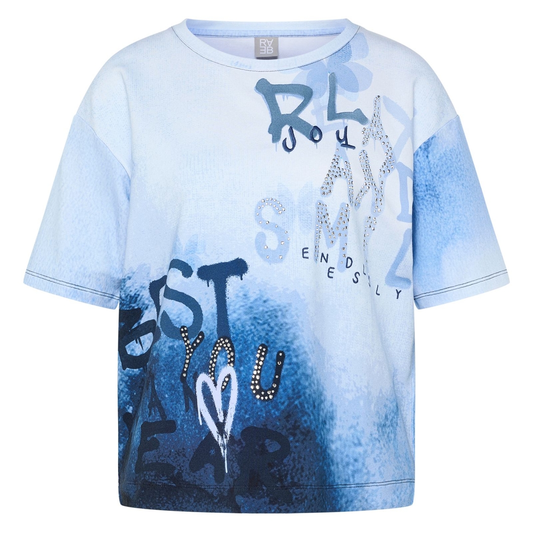 Женская футболка из хлопка с модалом Rabe | Фото 1