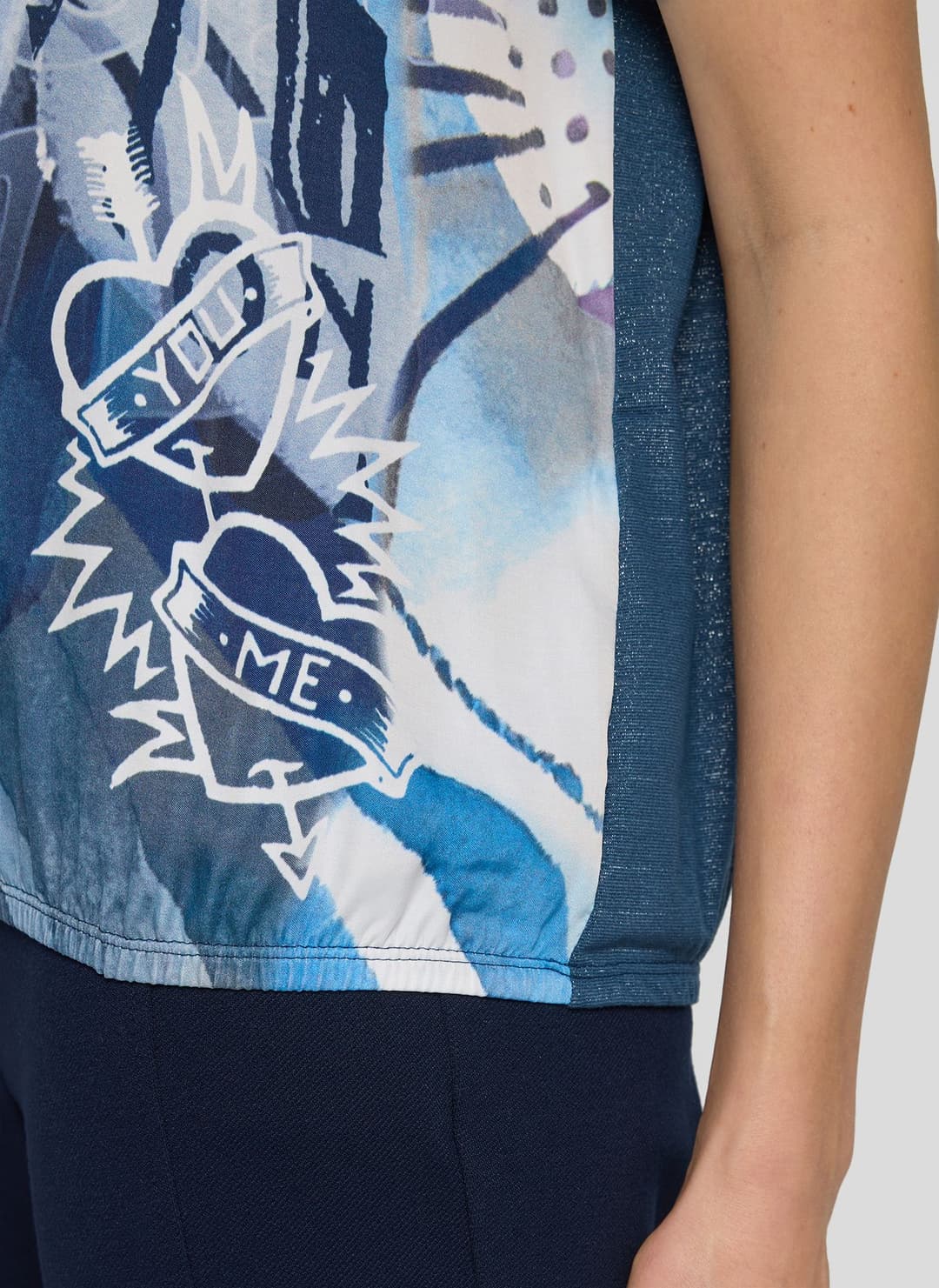 Женская блуза с коротким рукавом Rabe | Фото 6