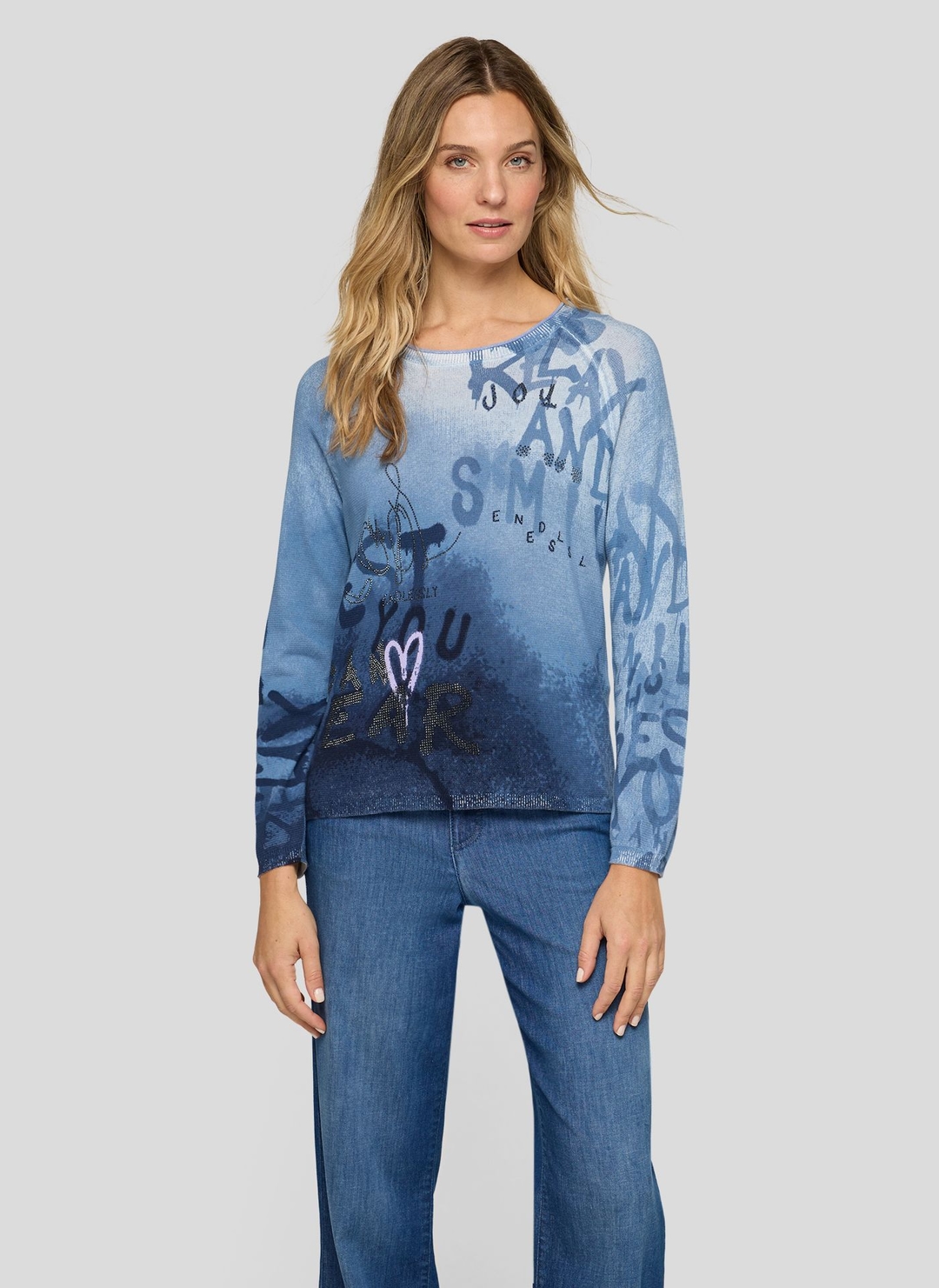 Женский хлопковый джемпер Rabe | Фото 3