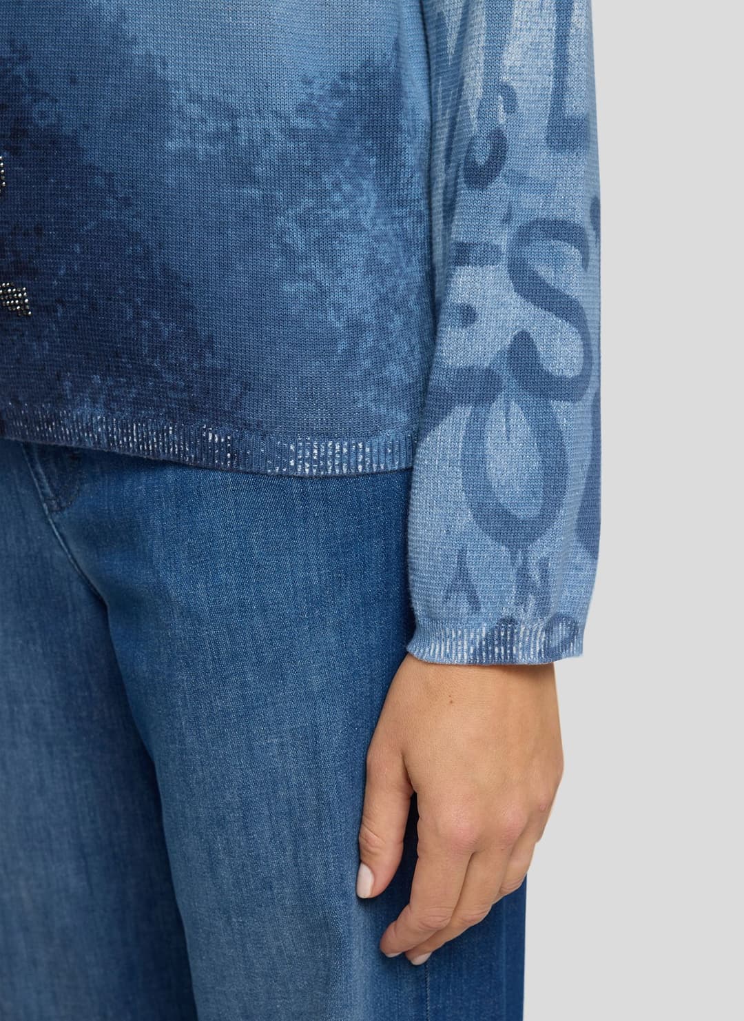 Женский хлопковый джемпер Rabe | Фото 6